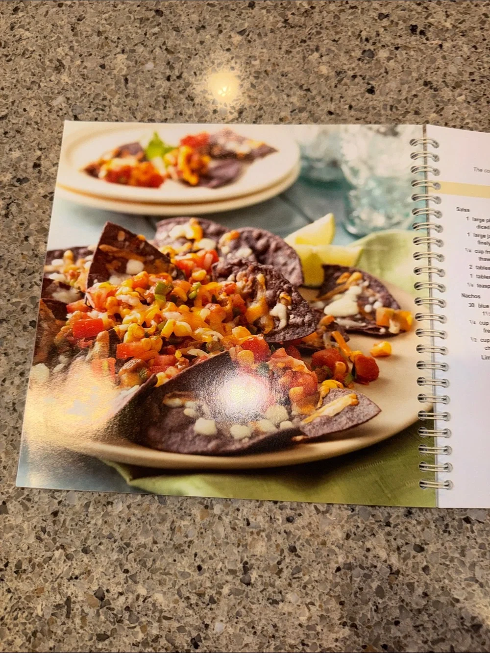 The Pampered Chef Stoneware Inspirations Cookbook - White Cover with Red Accents